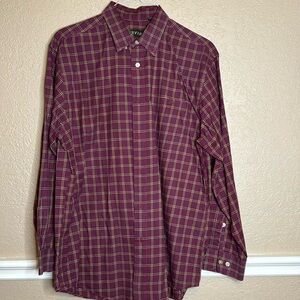 Orvis long sleeve button-down dress shirt size large